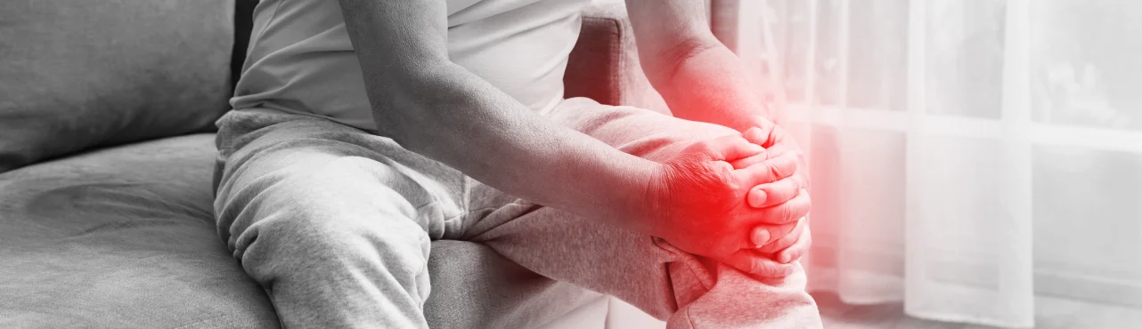 Knee pain condition banner